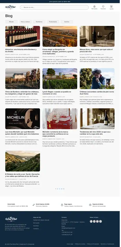 The Wine Pilot · Blog