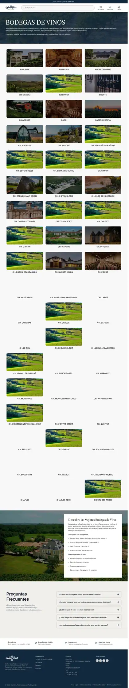 The Wine Pilot · Bodegas