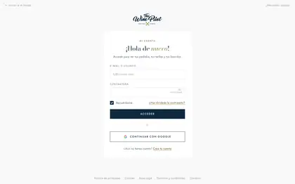 The Wine Pilot · Mi cuenta