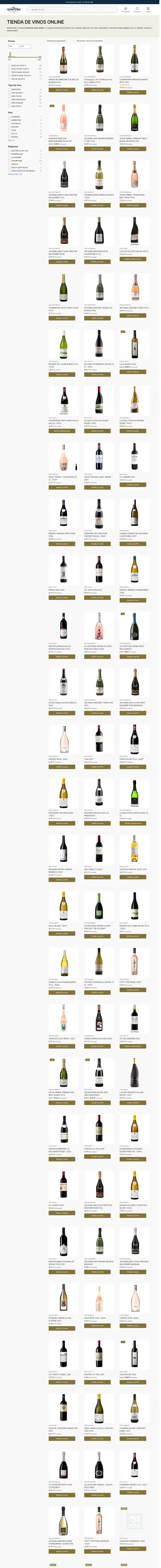 The Wine Pilot · Tienda
