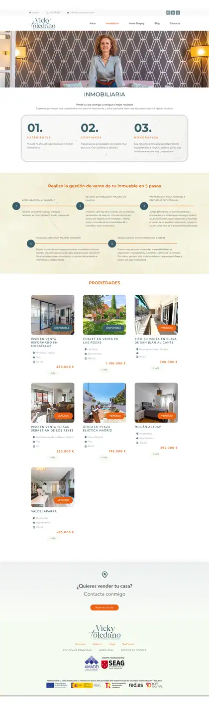 Victoria Toledano · Inmobiliaria