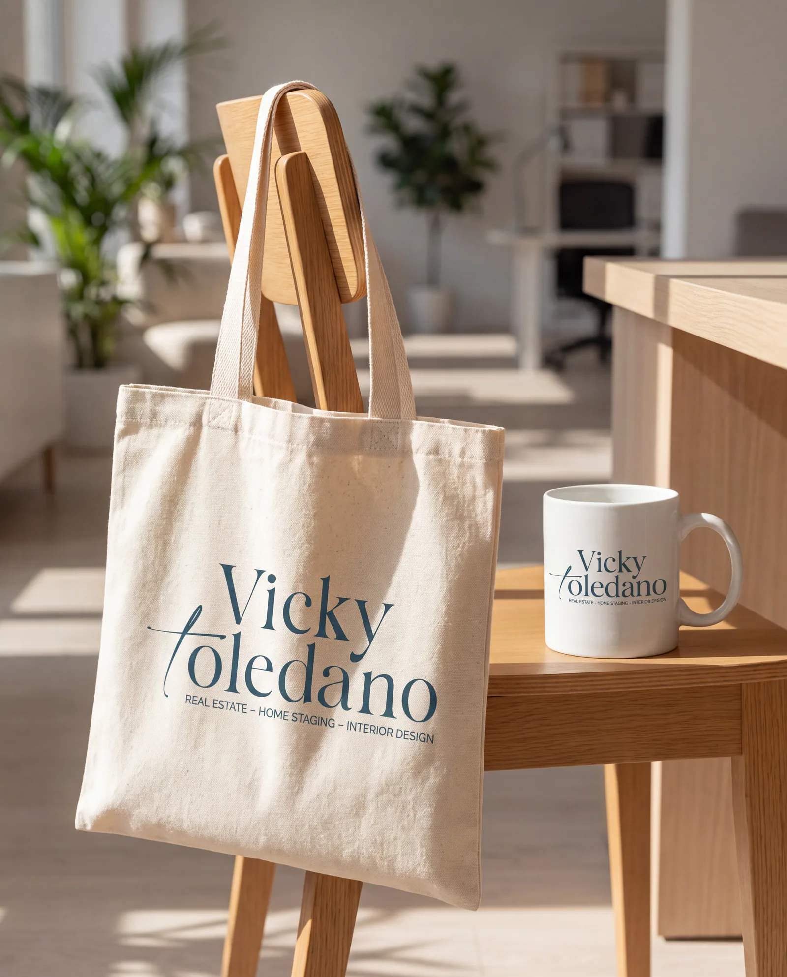 Victoria Toledano · Bolsa y taza
