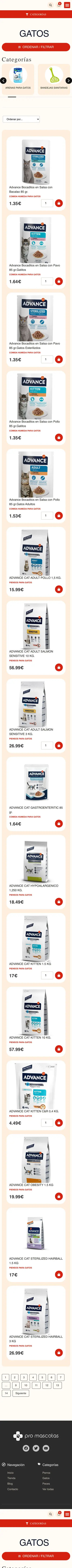 Zoorpresa · Gatos · Móvil