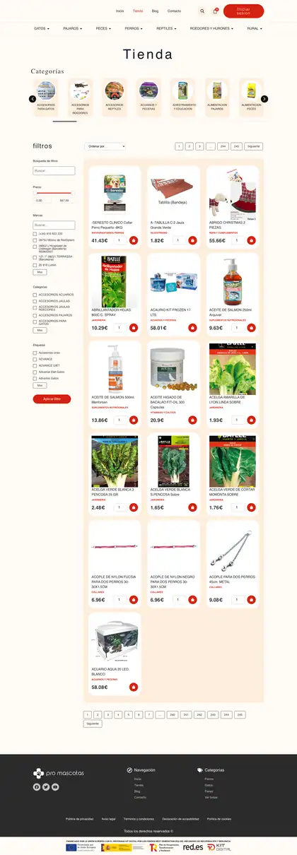 Zoorpresa · Tienda